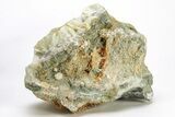Green, Bladed Prehnite Crystals with Quartz - Morocco #214949-1